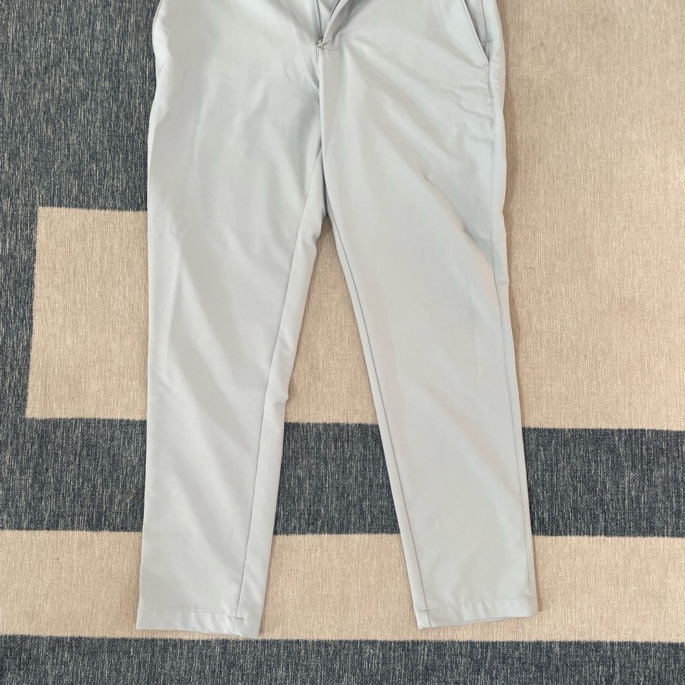 FLX Light Gray Casual Golf/Work Pants